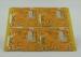 Soldermask Printing Circuit Board FR4 Laminate 1 OZ Copper Gold Finish