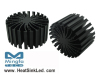 Philips Modular Passive Black Aluminum Star LED Heat Sink Φ85mmH50mm