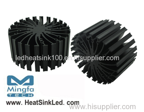 Philips Modular Passive Black Aluminum Star LED Heat Sink Φ70mmH80mm