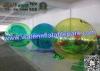 Transparent Floating Inflatable Water Ball , Walking WaterZorbBall 2.5m Diameter