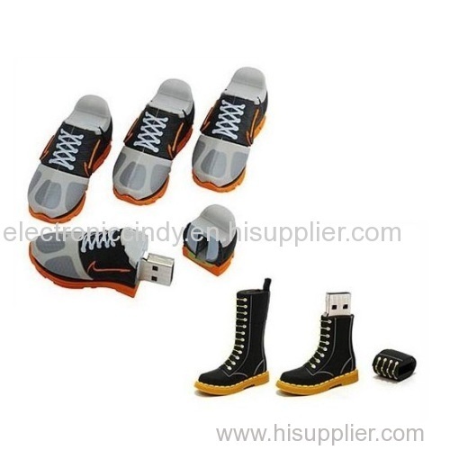 shoes shape customized USB flash drive