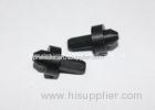 Tapered Rubber Plugs 75 Shore A Black Silicone Customized Rubber Tunnel Plug