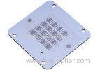 HASL Finish Copper Based PCB Single Layer LED Circuit Board with White Masking