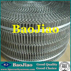 Stainless Steel Flat-Flex Conveyor Belts for Food Industry/Chemical Industry