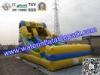 Kids Minions Inflatable Bouncy Slide / Inflatable Slide For Amusement Park