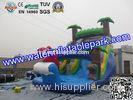 Bounce House Charming Inflatable Slide , Kids Inflatable Water Slides Pool