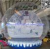 Advertising Inflatable Igloo Tent Snow Globe Showing SGS / EN14960