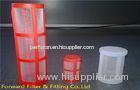 Wear Resisting Perforated Filter Core / Tube , Automotive Exhaust System Nylon Mesh Filter