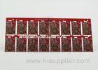 OEM FR1 Red PCB Double Sided 2 Layers with Immersion Gold Finish