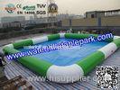 Amusement Park Square Inflatable Water Pool Facilities 7m x 7m