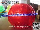 Entertainment Body Zorbing Ball Apple Design , Colorful Inflatable Beach Ball