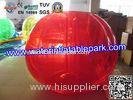 Entertainment Body Zorbing Ball Apple Design , Colorful Inflatable Beach Ball