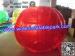 Entertainment Body Zorbing Ball Apple Design , Colorful Inflatable Beach Ball