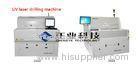 High Precision FPC UV Laser Drilling Machine , 10um 300 Holes Per One Second