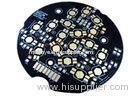 Black / White Soldermask Round Metal Core PCB Board Fabrication For Street Lamp