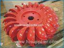 High Head Hydropower Plant Water Turbine Electric Generator , Pelton Wheel Turbine