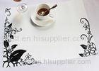 Printed Waterpfoof heat resistant silicone table mat for Western restaurant 1.75 inch