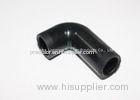 L Shape Moulded Black Rubber Hose Pipe With Right Angle Near The Hole