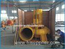 Vertical Micro Tubular Turbine Generator 100KW , Yellow Low head Micro Water Turbines