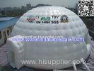 10m dia Inflatable Igloo Tent With Clear Top Roof , Inflatable Dome Tent