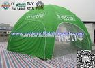 Green Inflatable Tent Exhibition , Commercial Inflatable Marquee Tent