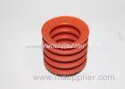 Red Dow Corning Silicone Rubber Bellows Boot With Iron Powder Custom Made