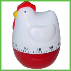 1-60Minutes Cartoon Chicken Kitchen Timer