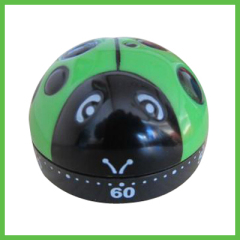 Plastic Mechanism Ladybug Kitchen Timer