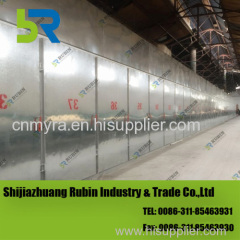 Gypsum plasterboard sheet manufacturing plant