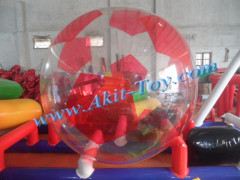 Red hotsale inflatable water walking ball