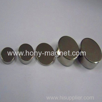 Powerful Strong Sintered Neodymium Ni Coated Magnetic Disc