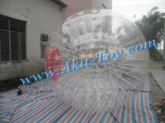 Transparent PVC kids funny inflatable zorb ball for sale