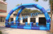 Blue inflatable water pool