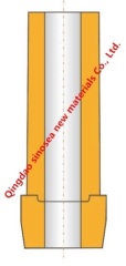 Tap hole -- refractory materials