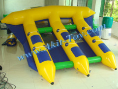 Six person sport game inflatable flyfish boat for sale