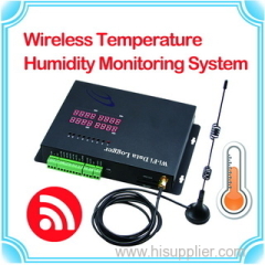 Wireless Temperature Humidity Monitoring System