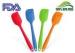 ECO - friendly Flexible Non Stick Colorful Silicone Kitchen Tools , Silicone Scraper