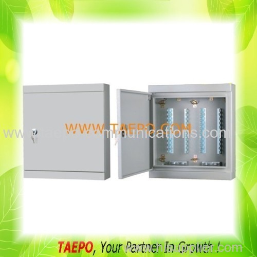 Indoor 200 pairs copper cabinet for LSA module cold rolling steel housing with powder coating with back mount frame