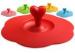Magic Colorful Non - Toxic silicone lid for coffee mug , tea cup , glass cup