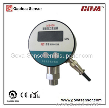 OEM Industrial Pressure Transmitter 4 digits LCD digital indicator displaying pressure value