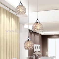 Three LED Art Chandelier pendant lamp hanging light fixtures Creative small Chandelier