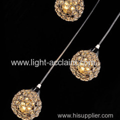 Three LED Art Chandelier pendant lamp hanging light fixtures Creative small Chandelier