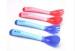 Tasteless Thermal Discoloration silicone spoons for babies , toddlers feeding