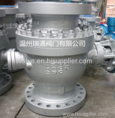 600LB flanged ball valve