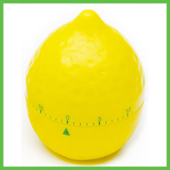 Plastic 60Minutes Lemon Kitchen Timer