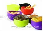 Household heat - resistant Food grade Silicone Bowl For dishwasher , microwave