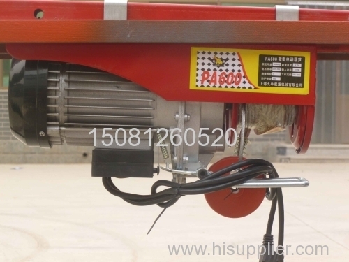 electric wire rope hoist crane hoist hoist chain block