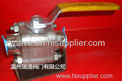 Forged steel ball valve 800LB