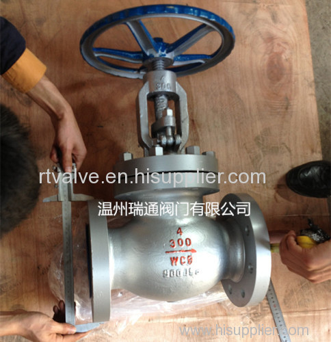 API flanged globe valve