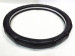 lambskin leather rubber molded car steering wheel cover